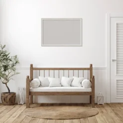 38"x26" Two Tone Wood Frame Gray Cork Board Silver - Amanti Art -Amanti Art Shop GUEST ac19b070 5656 485d 9512 ba44c6bf3321