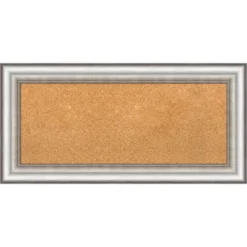 Amanti Art Salon Silver Framed Natural Corkboard -Amanti Art Shop GUEST ad2cddf8 4700 4f16 a299 6276f85761ac