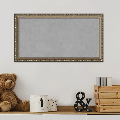 Amanti Art Parisian Silver Wood Framed Magnetic Board 6 Amanti Art Parisian Silver Wood Framed Magnetic Board - Image 4