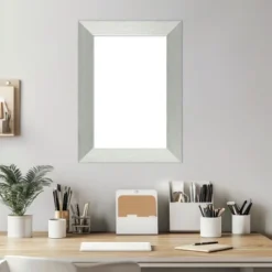 Amanti Art Brushed Sterling Silver Framed Magnetic Dry Erase Board -Amanti Art Shop GUEST adf1d395 5081 4a18 b751 edd152375f45