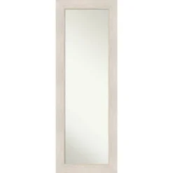 Amanti Art Hardwood Framed Over-the-Door Full Length Mirror, 19" x 53" -Amanti Art Shop GUEST af5c1de5 d4b7 4190 be8c e54bf9771279