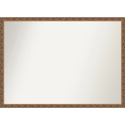 Amanti Art Antique Bronze Wood Bathroom Wall Mirror - Handcrafted Frame 16 Amanti Art Antique Bronze Wood Bathroom Wall Mirror - Handcrafted Frame - Image 14