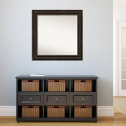 32" X 32" Non-Beveled Stately Bronze Wall Mirror - Amanti Art -Amanti Art Shop GUEST afa9c21b 8afb 4c3d 95c7 7aa6dd0b6742