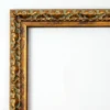 Amanti Art Antique Bronze Petite Bevel Wood Bathroom Wall Mirror - 20 x 26 In.