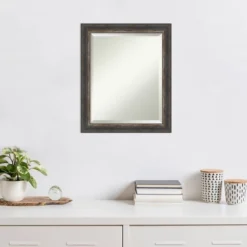 Amanti Art Bark Rustic Char Narrow Framed Beveled Wall Mirror 14 Amanti Art Bark Rustic Char Narrow Framed Beveled Wall Mirror -Amanti Art Shop GUEST b0365634 44b1 4c60 93d5 defe5b088844
