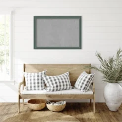 Amanti Art 39" x 27" Upcycled Framed Magnetic Board in Teal and Gray 15 Amanti Art 39" x 27" Upcycled Framed Magnetic Board in Teal and Gray -Amanti Art Shop GUEST b0f2b13f ea3a 4b5d 93b6 739a696dda02