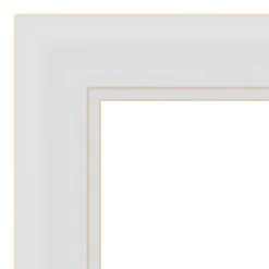 Amanti Art Flair Soft White 22" x 28" Non-Beveled Narrow Bathroom Wall Mirror 11 Amanti Art Flair Soft White 22" x 28" Non-Beveled Narrow Bathroom Wall Mirror -Amanti Art Shop GUEST b1db2126 1a51 4a68 a056 4ffb394a29b3 5