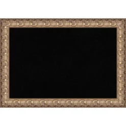 Amanti Art Florentine Gold Wood Framed Corkboard with Black Cork -Amanti Art Shop GUEST b1df42eb 961d 42db bec8 14f02ea91c17