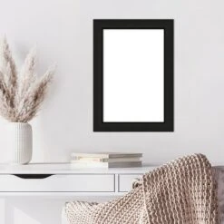 Amanti Art Midnight Black Narrow Framed Magnetic Dry Erase Board -Amanti Art Shop GUEST b2e88bd8 e371 4b22 99f3 48708ebf6b7f