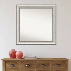 Amanti Art Salon Silver 31" Square Non-Beveled Wall Mirror 14 Amanti Art Salon Silver 31" Square Non-Beveled Wall Mirror -Amanti Art Shop GUEST b373b9a8 e90d 4b67 a7b8 4265b916b0f3