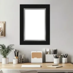 Amanti Art Eva Black & Silver Framed Magnetic Dry Erase Board 15 Amanti Art Eva Black & Silver Framed Magnetic Dry Erase Board -Amanti Art Shop GUEST b41ec29b 7603 4c6c 98c8 cd79ee0d211a