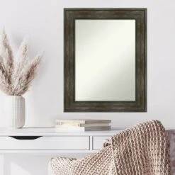 Amanti Art Rail Rustic Char Wall Mirror - 24" x 30" Non-Beveled 13 Amanti Art Rail Rustic Char Wall Mirror - 24" x 30" Non-Beveled -Amanti Art Shop GUEST b44300f1 2bea 4d47 9e4e 4081d24bc428