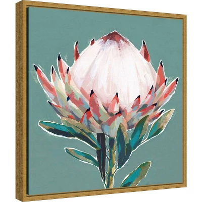 Amanti Art Blooming King Protea by Isabelle Z - 16" x 16" Framed Canvas 3 Amanti Art Blooming King Protea by Isabelle Z - 16" x 16" Framed Canvas