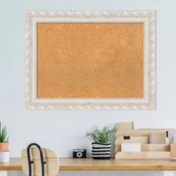Amanti Art Opera Off-White Wood Framed Natural Cork Board, 34" x 26" 18 Amanti Art Opera Off-White Wood Framed Natural Cork Board, 34" x 26" -Amanti Art Shop GUEST b5808f9e 9a87 4ff5 82a7 b46f1ab4512d