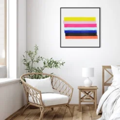 Amanti Art "Linear Illusions III" by Christine Essue - 30" x 30" Framed Canvas Wall Art -Amanti Art Shop GUEST b628002c d353 4990 a0d1 87dfcf562ae5