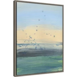 Amanti Art Soul Of The Ocean No. 1 by Bronwyn Baker 18" x 24" Framed Canvas Wall Art