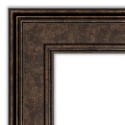 Amanti Art Ridge Bronze 32" x 32" Non-Beveled Bathroom Wall Mirror 11 Amanti Art Ridge Bronze 32" x 32" Non-Beveled Bathroom Wall Mirror -Amanti Art Shop GUEST b85844a6 9ff1 4fce 9afc 866ec5dec17b 4