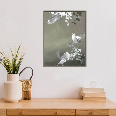 Amanti Art Bird 4 Framed Canvas Wall Art by Design Fabrikken - 18" x 24" 5 Amanti Art Bird 4 Framed Canvas Wall Art by Design Fabrikken - 18" x 24" - Image 3