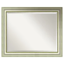Amanti Art Vegas Silver Framed Wall Mirror -Amanti Art Shop GUEST b9d1d1a1 d225 45e0 bb5b fc491988e9a8