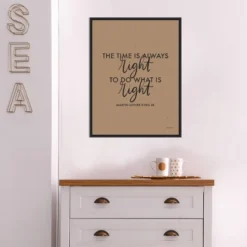 18" X 24" Words Of Wisdom IV Black - The Time Is Right By Becky Thorns Framed Canvas Wall Art Black - Amanti Art 17 18" X 24" Words Of Wisdom IV Black - The Time Is Right By Becky Thorns Framed Canvas Wall Art Black - Amanti Art -Amanti Art Shop GUEST bb5c4212 e7e0 44d4 a430 53c660d63f55