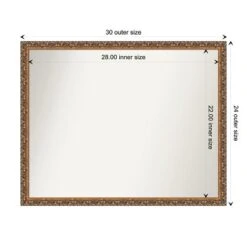 Amanti Art Antique Bronze Wood Bathroom Wall Mirror - Handcrafted Frame 18 Amanti Art Antique Bronze Wood Bathroom Wall Mirror - Handcrafted Frame -Amanti Art Shop GUEST bcddb0a0 1703 4a48 ba6b 22a2a1d3ea21