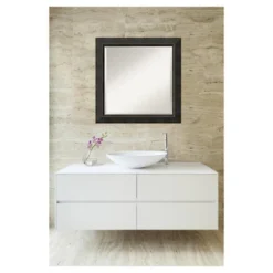 Amanti Art Signore Bronze 24" x 24" Beveled Wood Framed Wall Mirror 15 Amanti Art Signore Bronze 24" x 24" Beveled Wood Framed Wall Mirror -Amanti Art Shop GUEST be119d6d e739 4052 b661 78088b85aaeb