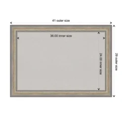 Amanti Art Fleur Champagne Silver Framed Gray Cork Bulletin Board, 41" x 29" 20 Amanti Art Fleur Champagne Silver Framed Gray Cork Bulletin Board, 41" x 29" -Amanti Art Shop GUEST be5ee131 c27d 4777 b01f aaa8918790e3