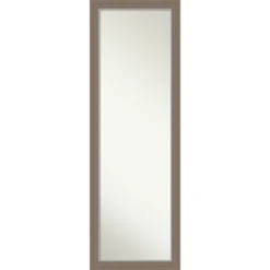 Amanti Art Eva Framed 17" x 51" Over the Door Mirror -Amanti Art Shop GUEST bf5e743f 10f5 4bac b475 7c145f840bb3
