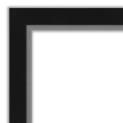 Amanti Art Eva Black Silver Narrow Wall Mirror - 31" x 25" -Amanti Art Shop GUEST c0232ab5 b572 41f6 ab92 c2f7eb6ab09c 2