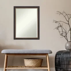 Amanti Art Ashton Black Beveled Wood Wall Mirror (21" x 27") 15 Amanti Art Ashton Black Beveled Wood Wall Mirror (21" x 27") -Amanti Art Shop GUEST c056cdaf 7fa4 4ace b4ff 963476639f85
