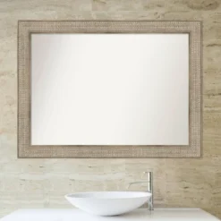 Amanti Art Trellis Silver Non-Beveled Wood Bathroom Wall Mirror (44" x 33") 13 Amanti Art Trellis Silver Non-Beveled Wood Bathroom Wall Mirror (44" x 33") -Amanti Art Shop GUEST c0b9d490 4c61 4d97 a0c7 b9cf5be3d543