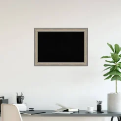 Amanti Art Fleur Champagne Silver Framed Black Cork Board - 41" x 29" -Amanti Art Shop GUEST c0c07474 2b63 42bb bb09 328367eb0389