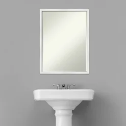 Amanti Art Breeze Distressed White Petite Bevel Wood Bathroom Wall Mirror - 25 x 19 in. 14 Amanti Art Breeze Distressed White Petite Bevel Wood Bathroom Wall Mirror - 25 x 19 in. -Amanti Art Shop GUEST c0f6d215 0e82 44c0 b151 0ac00e0a6e2a