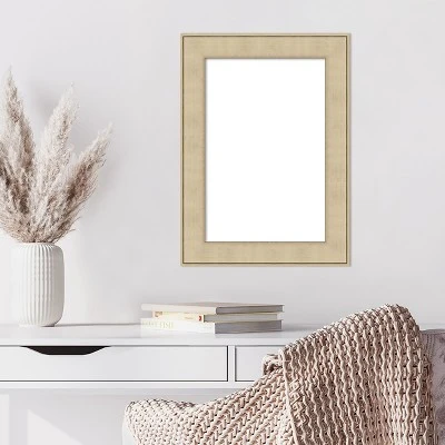 Amanti Art Classic Honey Silver Framed Dry Erase Magnetic Board 9 Amanti Art Classic Honey Silver Framed Dry Erase Magnetic Board - Image 7