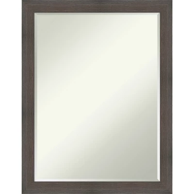 Amanti Art Hardwood Narrow Petite Bevel Wood Bathroom Wall Mirror 11 Amanti Art Hardwood Narrow Petite Bevel Wood Bathroom Wall Mirror - Image 9