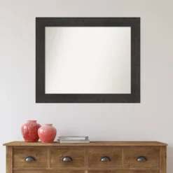 Amanti Art Rustic Plank Espresso Bathroom Wall Mirror - 34" x 28" 14 Amanti Art Rustic Plank Espresso Bathroom Wall Mirror - 34" x 28" -Amanti Art Shop GUEST c2e74994 0c85 4549 8258 9209bd852130