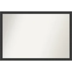 Amanti Art Mezzanotte Black Non-Beveled Wood Bathroom Wall Mirror 29 Amanti Art Mezzanotte Black Non-Beveled Wood Bathroom Wall Mirror -Amanti Art Shop GUEST c32d5e5b b56e 4928 a2d5 c4da41489fba