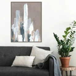 Amanti Art Shape Of Form II by JL Design - 22" x 30" Framed Canvas Wall Art in Gray Wash 13 Amanti Art Shape Of Form II by JL Design - 22" x 30" Framed Canvas Wall Art in Gray Wash -Amanti Art Shop GUEST c3d38387 c009 4635 a69b eaa4ba76d635