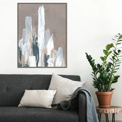 Amanti Art Shape Of Form II by JL Design - 22" x 30" Framed Canvas Wall Art in Gray Wash 7 Amanti Art Shape Of Form II by JL Design - 22" x 30" Framed Canvas Wall Art in Gray Wash - Image 5