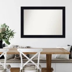 Amanti Art Shiplap Navy Wood Wall Mirror - 40" x 28" Non-Beveled -Amanti Art Shop GUEST c40f97ad 4c93 4b49 86bf de0c0fce2fcf