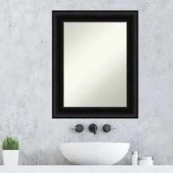 Amanti Art Parlor Black Wall Mirror - 24" x 30" Non-Beveled Bathroom Vanity 16 Amanti Art Parlor Black Wall Mirror - 24" x 30" Non-Beveled Bathroom Vanity -Amanti Art Shop GUEST c45499a0 3039 4877 8e47 6c4dfd85e58a