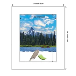 Amanti Art Wedge White Picture Frame 17 Amanti Art Wedge White Picture Frame -Amanti Art Shop GUEST c52c0e0d fa83 41b5 9df5 4e49731008ed