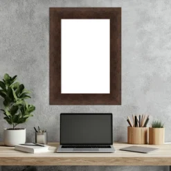 Amanti Art Warm Walnut Framed Magnetic Dry Erase Board -Amanti Art Shop GUEST c5b7fa08 7372 4482 b25d de3f6627aac3