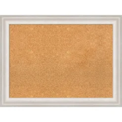 Amanti Art Trio White Wash Framed Corkboard - Premium Natural Bulletin Board -Amanti Art Shop GUEST c70a7361 8b0a 449d 813c 2fe34b167b3c