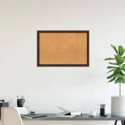 Amanti Art 39"x27" Warm Walnut Wood Framed Natural Cork Bulletin Board 17 Amanti Art 39"x27" Warm Walnut Wood Framed Natural Cork Bulletin Board -Amanti Art Shop GUEST c7895a0b 4859 4449 aa8e 987f9c9194ab