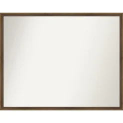 Lucie Non-Beveled Wood Bathroom Wall Mirror -Amanti Art Shop GUEST c8004d1a bce2 45d0 a5ad c6648208e233