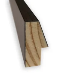 Lucie Non-Beveled Wood Bathroom Wall Mirror