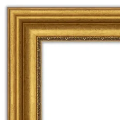 Amanti Art Parlor Gold 32" x 32" Ornate Wall Mirror for Bathroom 11 Amanti Art Parlor Gold 32" x 32" Ornate Wall Mirror for Bathroom -Amanti Art Shop GUEST c966ad90 6157 40a6 960f 337d042382df 8