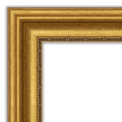 Amanti Art Parlor Gold 32" x 32" Ornate Wall Mirror for Bathroom 4 Amanti Art Parlor Gold 32" x 32" Ornate Wall Mirror for Bathroom - Image 2