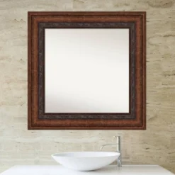 Amanti Art Decorative Bronze Wall Mirror - 36" x 36" Square Bathroom Mirror 14 Amanti Art Decorative Bronze Wall Mirror - 36" x 36" Square Bathroom Mirror -Amanti Art Shop GUEST c9904753 7339 4dc5 b641 c463ff3bebbb